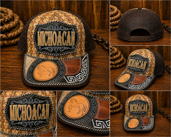 Michoacán Horse Hat — Brown
