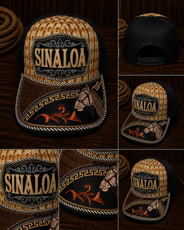 Sinaloa Horse Hat — Black