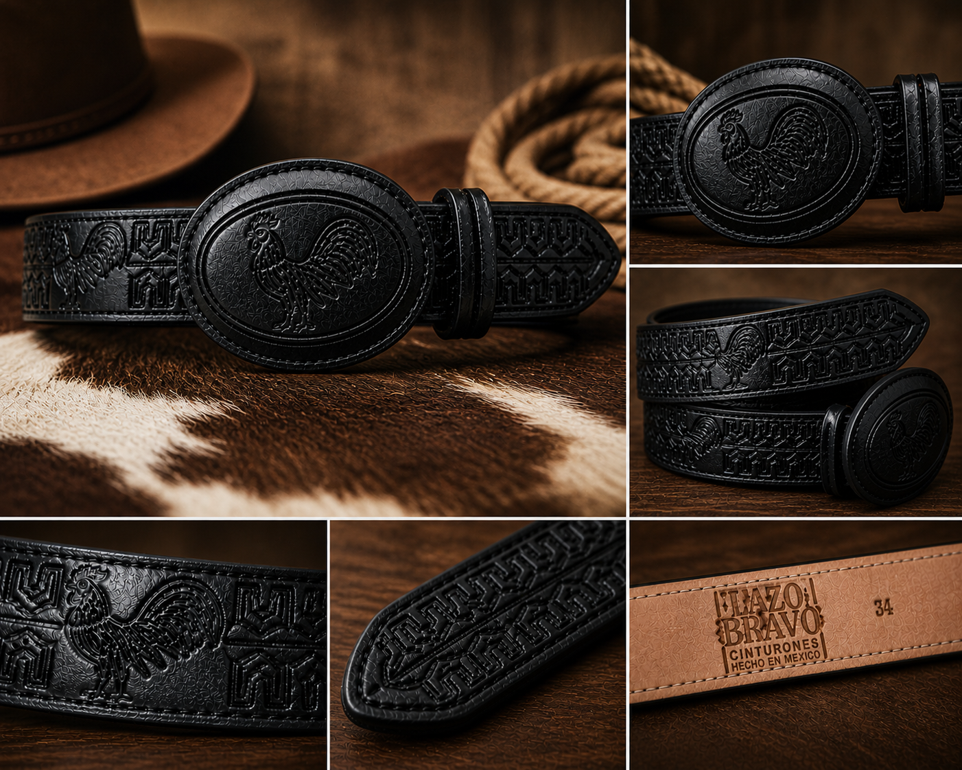 Rooster Threaded Belt