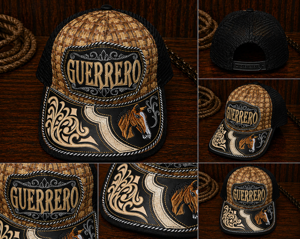 Guerrero Horse Hat — Black