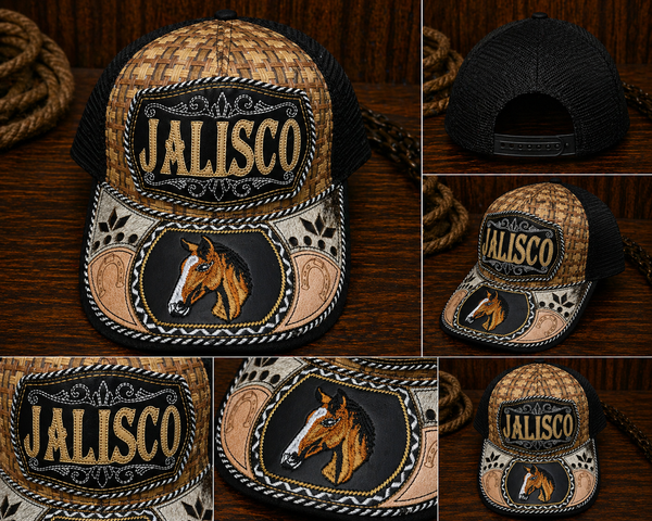 Jalisco Horse Hat — Black No. 2