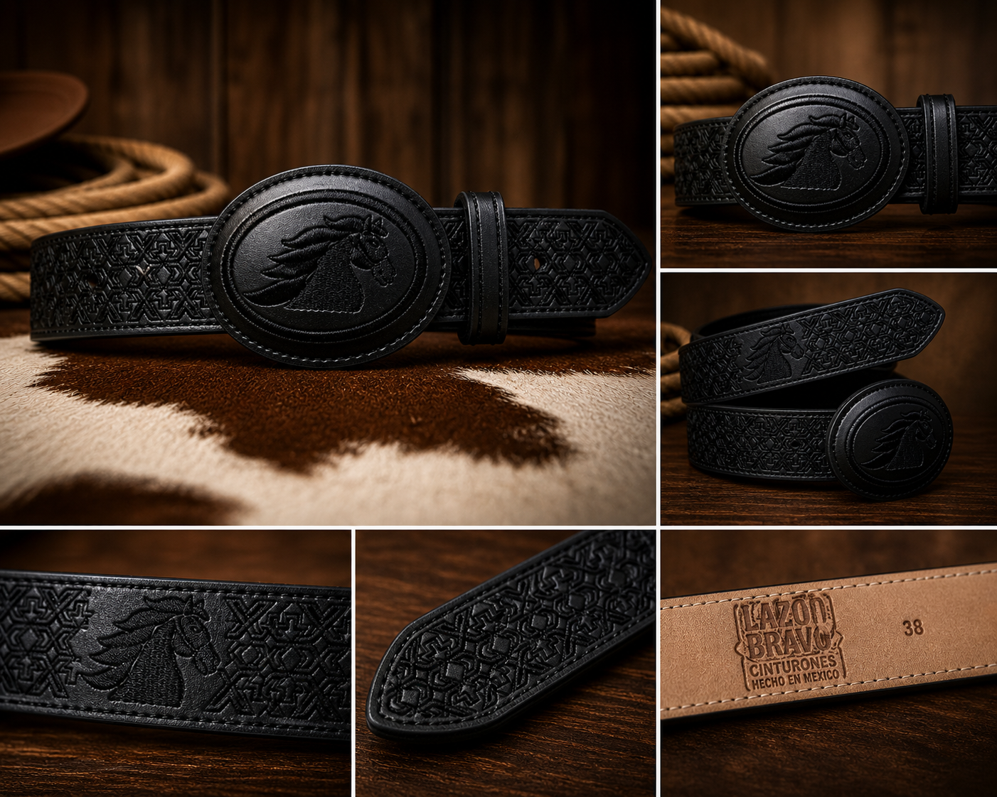 Horse Threaded Belt