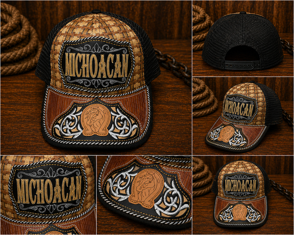 Michoacán Horse Hat — Black
