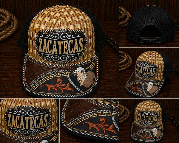 Zacatecas Bull Hat — Black